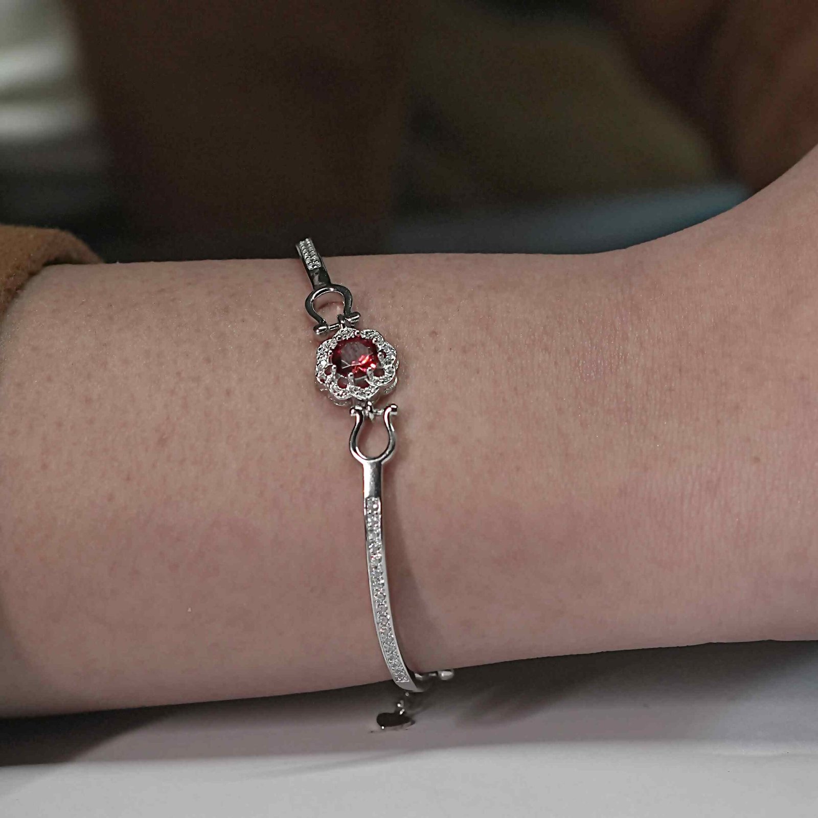 Silver Modern AD Bracelet - Image 2