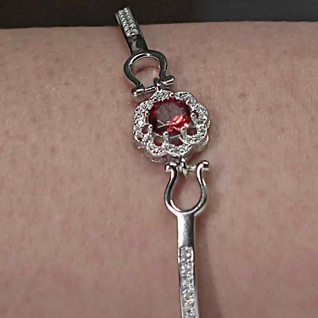 Silver Modern AD Bracelet - Image 3