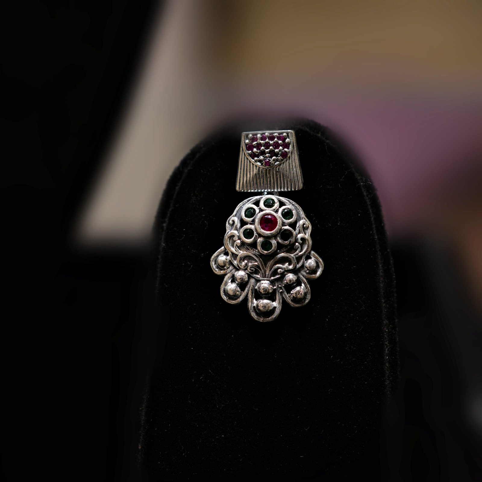 Silver Modern AD Pendant - Image 3