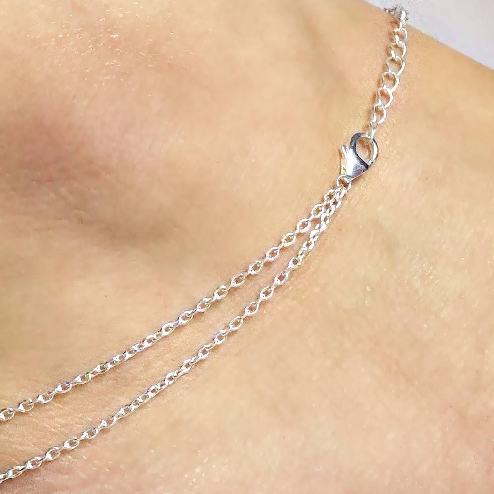 Double Layer Pearl Anklet for women - Image 5